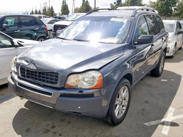 YV1CZ852351214083 - 2005 VOLVO XC90 V8 GRAY photo 2