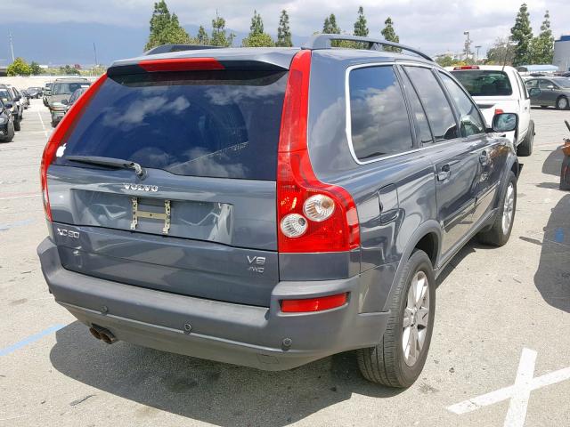 YV1CZ852351214083 - 2005 VOLVO XC90 V8 GRAY photo 4