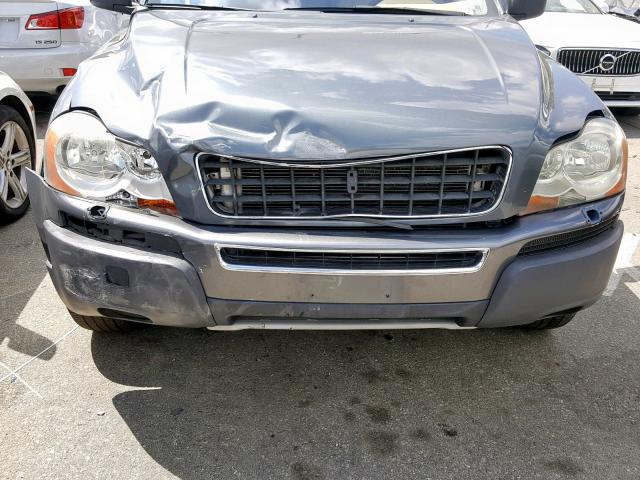 YV1CZ852351214083 - 2005 VOLVO XC90 V8 GRAY photo 9