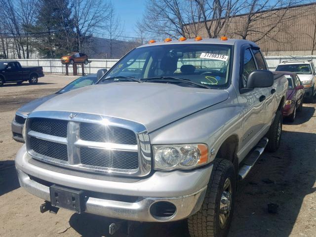 3D7KS28C25G725427 - 2005 DODGE RAM 2500 S ვერცხლისფერი ფოტო 2