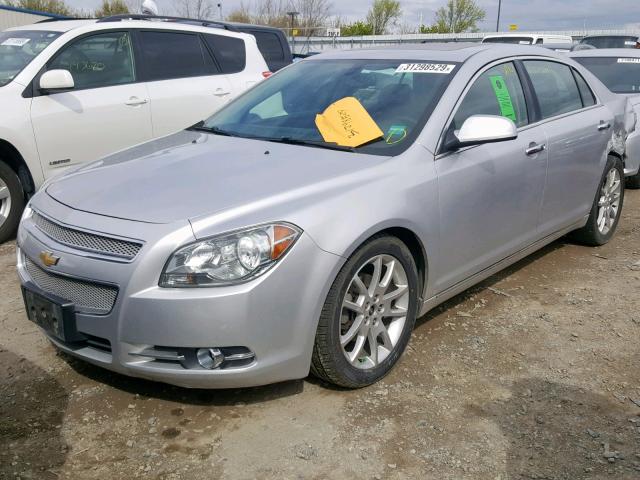 1G1ZE5E01CF376330 - 2012 CHEVROLET MALIBU LTZ 银色 照片 2