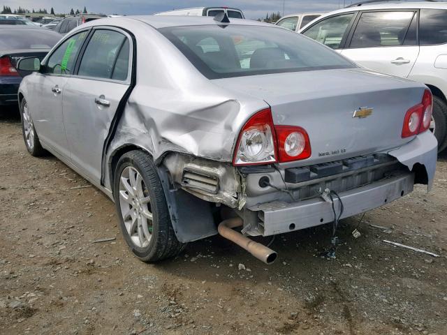 1G1ZE5E01CF376330 - 2012 CHEVROLET MALIBU LTZ 银色 照片 3