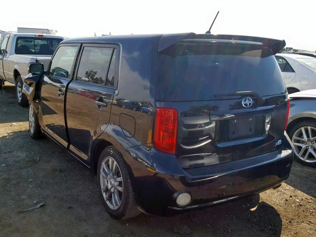 JTLKE50E091075327 - 2009 TOYOTA SCION XB 黑色 照片 3