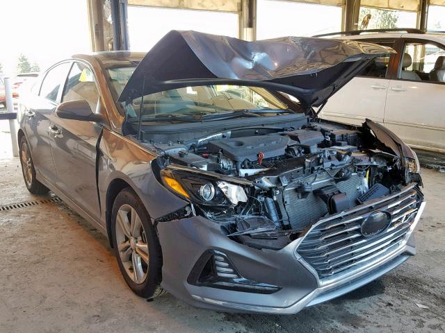 5NPE34AF8JH645281 - 2018 HYUNDAI SONATA SPO GRAY photo 1