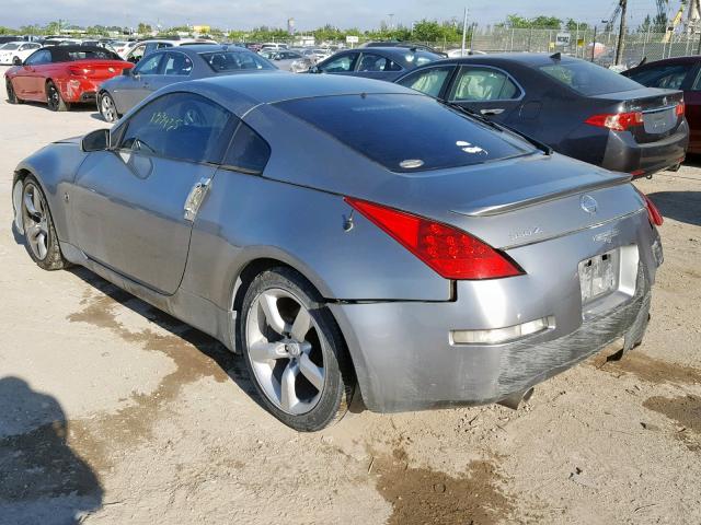 JN1AZ34D26M330493 - 2006 NISSAN 350Z COUPE SILVER photo 3