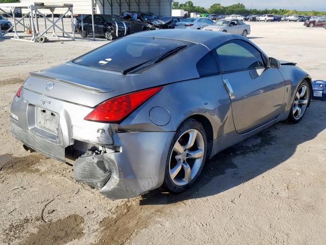 JN1AZ34D26M330493 - 2006 NISSAN 350Z COUPE SILVER photo 4