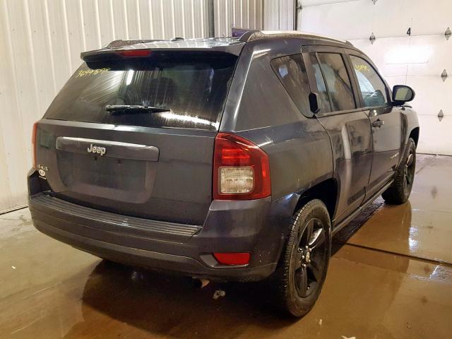1C4NJDBB3GD556573 - 2016 JEEP COMPASS SP Графитовый фото 4