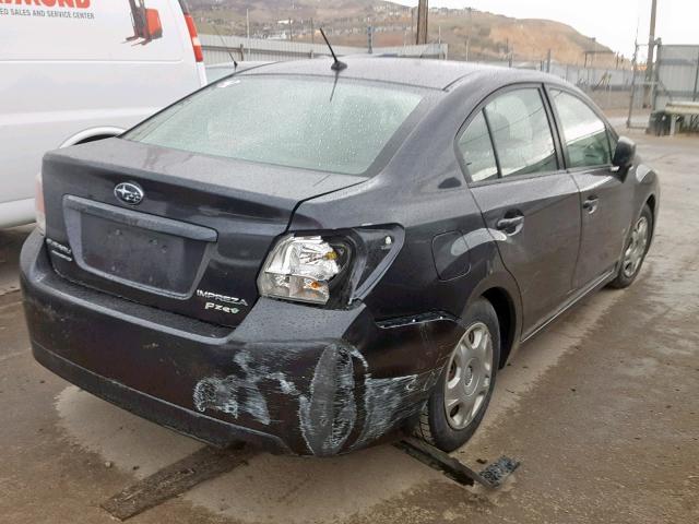 JF1GJAA62CH013803 - 2012 SUBARU IMPREZA GRAY photo 4