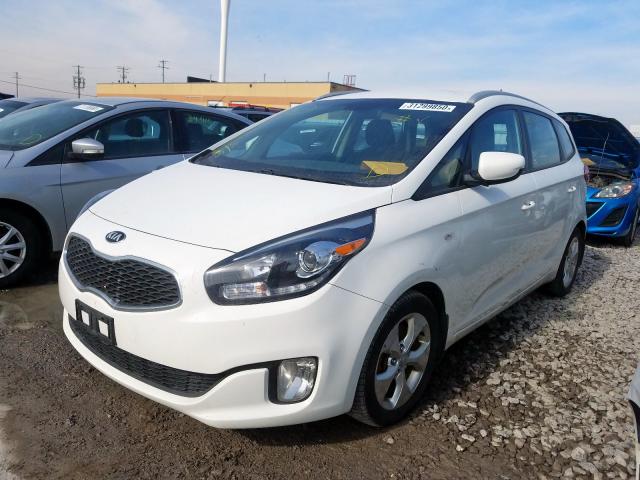 KNAHT8A35G7155210 - 2016 KIA RONDO  photo 2