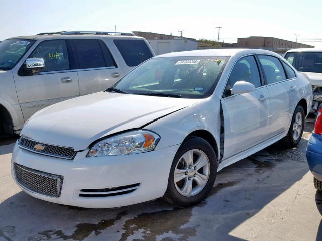 2G1WA5E30G1143660 - 2016 CHEVROLET IMPALA LIM WHITE photo 2