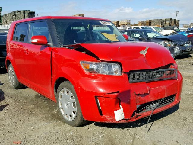JTLKE50E791096501 - 2009 TOYOTA SCION XB RED photo 1