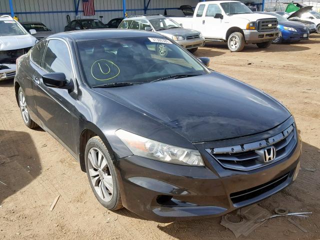 1HGCS1B84CA000986 - 2012 HONDA ACCORD EXL BLACK photo 1