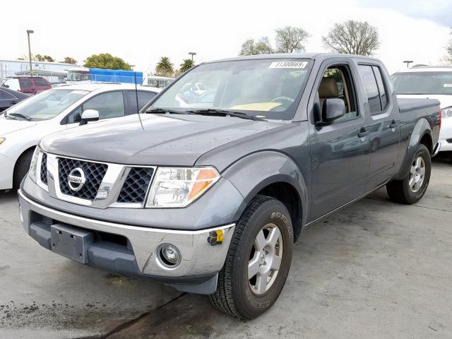 1N6AD09U58C401825 - 2008 NISSAN FRONTIER C CHARCOAL photo 2