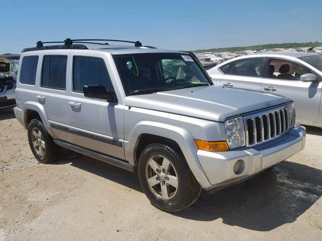 1J8HH48P47C505867 - 2007 JEEP COMMANDER SILVER photo 1