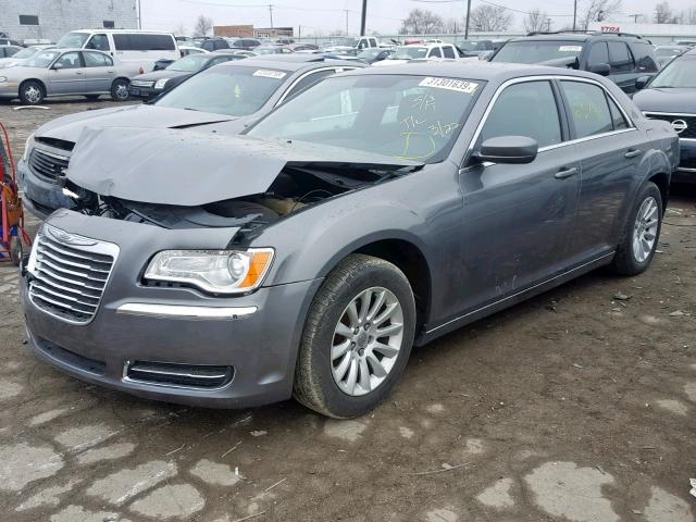 2C3CCAAG2CH193200 - 2012 CHRYSLER 300 GRAY photo 2