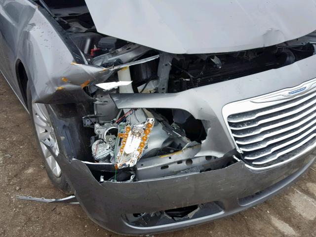 2C3CCAAG2CH193200 - 2012 CHRYSLER 300 GRAY photo 9