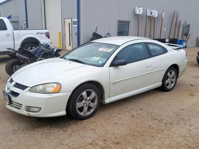 4B3AG52H64E070840 - 2004 DODGE STRATUS R/ WHITE photo 2