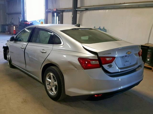 1G1ZB5ST3GF280597 - 2016 CHEVROLET MALIBU LS SILVER photo 3