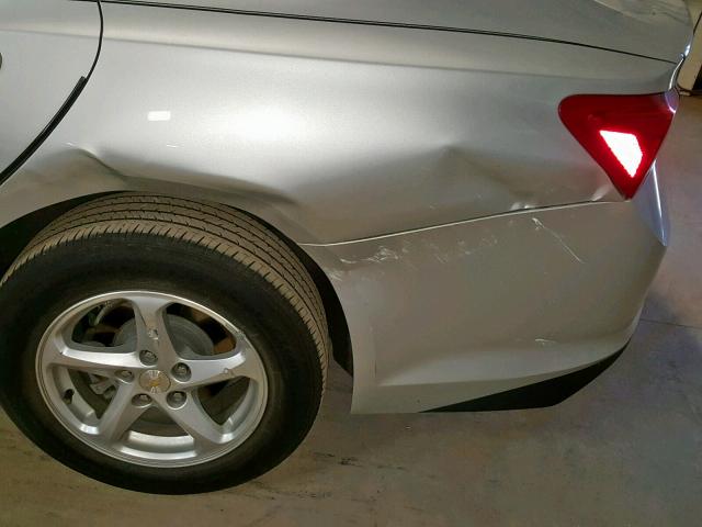 1G1ZB5ST3GF280597 - 2016 CHEVROLET MALIBU LS SILVER photo 9