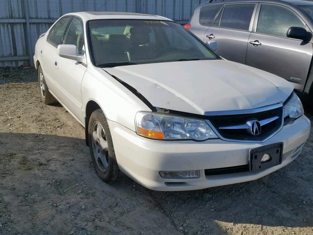 19UUA56603A063459 - 2003 ACURA 3.2TL WHITE photo 1