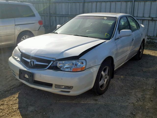 19UUA56603A063459 - 2003 ACURA 3.2TL WHITE photo 2