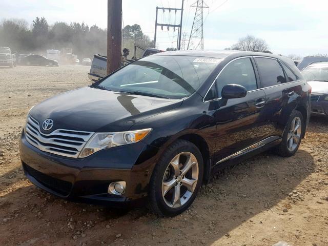 4T3BK3BB4BU060493 - 2011 TOYOTA VENZA BLACK photo 2