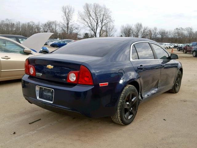 1G1ZG57B09F166867 - 2009 CHEVROLET MALIBU LS BLUE photo 4