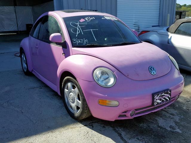3VWCC21C9YM410987 - 2000 VOLKSWAGEN NEW BEETLE ვარდისფერი ფოტო 1