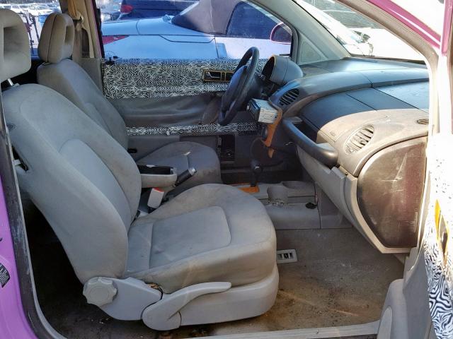 3VWCC21C9YM410987 - 2000 VOLKSWAGEN NEW BEETLE ვარდისფერი ფოტო 5