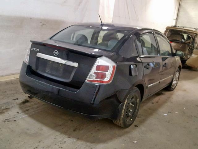 3N1AB6AP6BL675602 - 2011 NISSAN SENTRA 2.0 BLACK photo 4