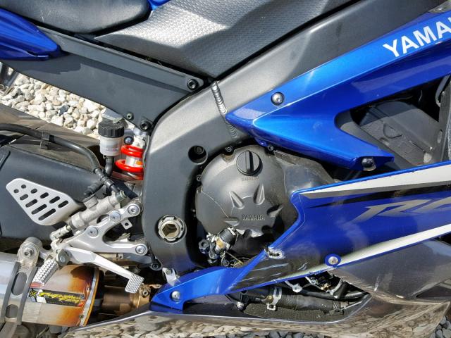 JYARJ12E27A013626 - 2007 YAMAHA YZFR6 L BLUE photo 7