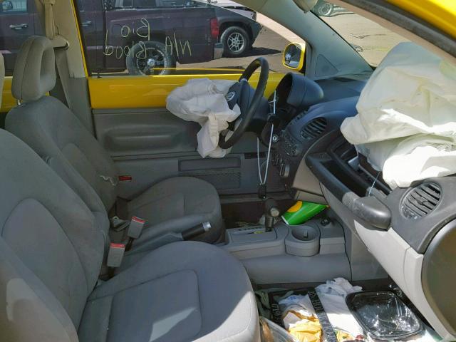 3VWCB21C52M432270 - 2002 VOLKSWAGEN NEW BEETLE Gelb Foto 5