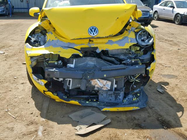 3VWCB21C52M432270 - 2002 VOLKSWAGEN NEW BEETLE Gelb Foto 9