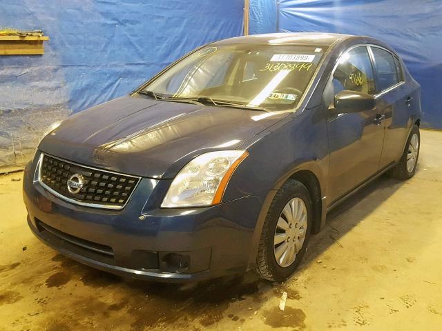 3N1AB61E88L739694 - 2008 NISSAN SENTRA 2.0 BLUE photo 2