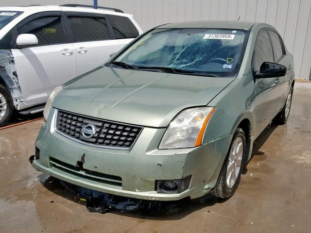 3N1AB61E97L617750 - 2007 NISSAN SENTRA 2.0 GREEN photo 2