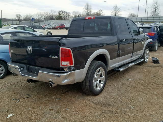 1C6RR7VT9GS117185 - 2016 RAM 1500 LARAM BLACK photo 4