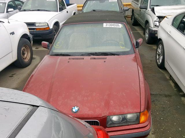 WBABK5324SEC85837 - 1995 BMW 318 IC RED photo 9