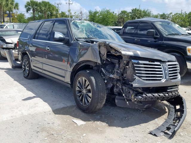 5LMJJ2HT9GEL06616 - 2016 LINCOLN NAVIGATOR 灰色 照片 1