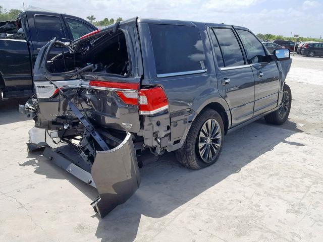 5LMJJ2HT9GEL06616 - 2016 LINCOLN NAVIGATOR 灰色 照片 4