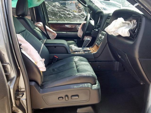 5LMJJ2HT9GEL06616 - 2016 LINCOLN NAVIGATOR 灰色 照片 5