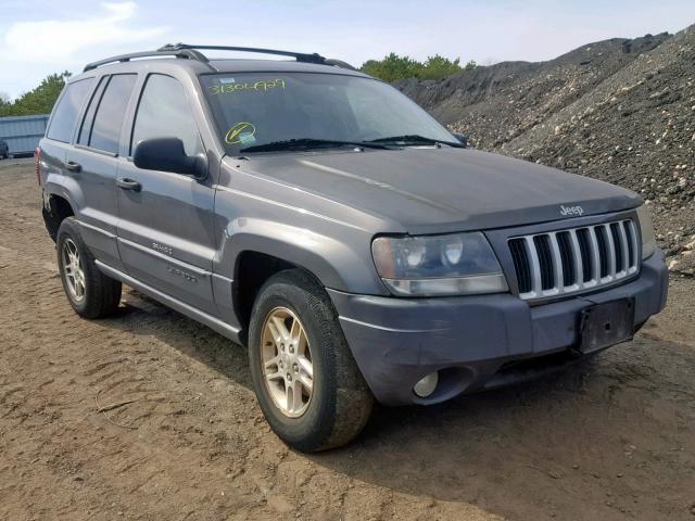 1J4GW48S14C246709 - 2004 JEEP GRAND CHER GRAY photo 1