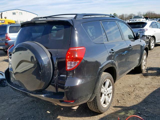 JTMBD32V365024585 - 2006 TOYOTA RAV4 SPORT BLACK photo 4