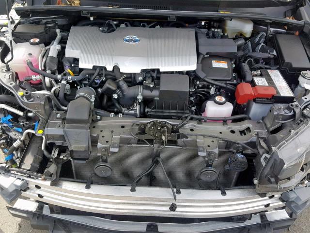 JTDKARFP9J3076203 - 2018 TOYOTA PRIUS PRIM 灰色 照片 7