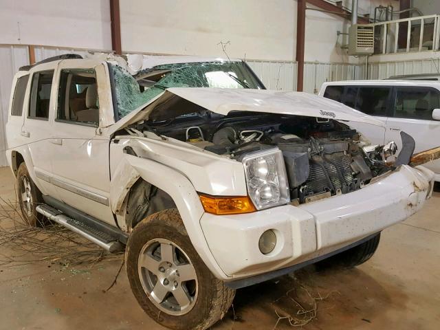 1J4RH4GK5AC122572 - 2010 JEEP COMMANDER WHITE photo 1