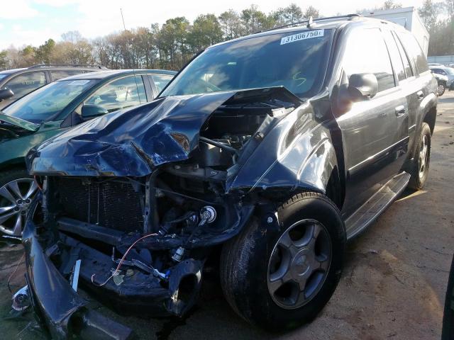 1GNDS13S882193407 - 2008 CHEVROLET TRAILBLAZER LS  photo 2