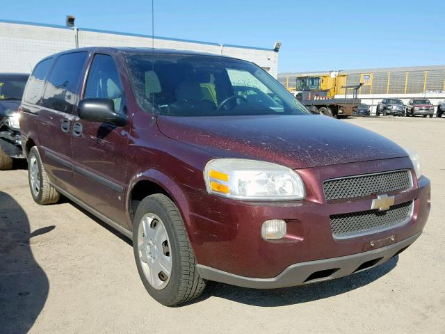 1GNDV23188D118926 - 2008 CHEVROLET UPLANDER L Tünd qırmızı foto 1