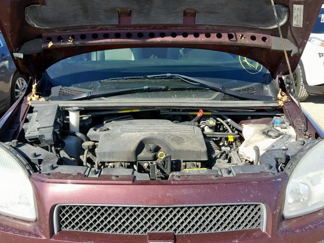 1GNDV23188D118926 - 2008 CHEVROLET UPLANDER L Tünd qırmızı foto 7