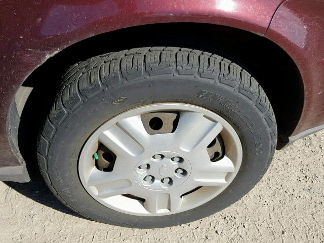 1GNDV23188D118926 - 2008 CHEVROLET UPLANDER L Tünd qırmızı foto 9