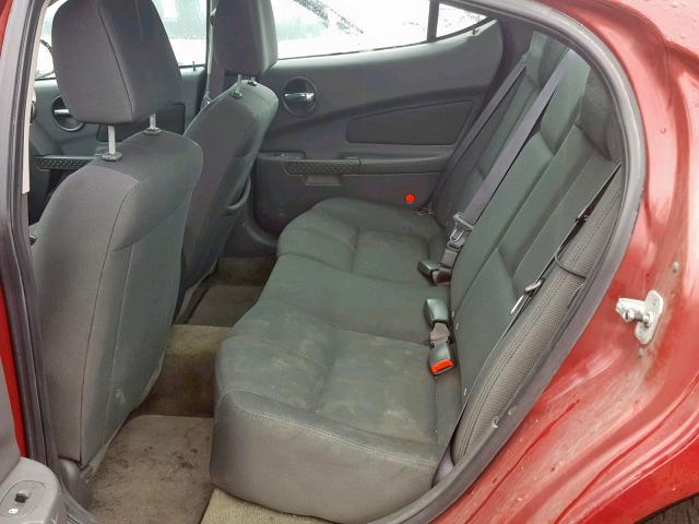 2G2WP522541207421 - 2004 PONTIAC GRAND PRIX BURGUNDY photo 6