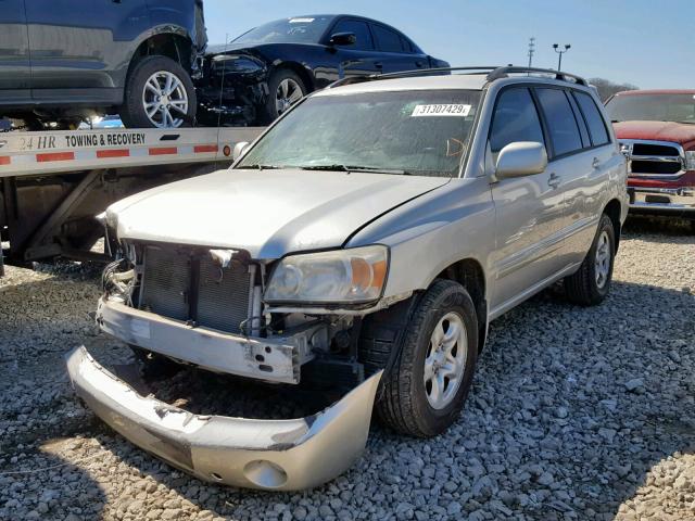 JTEGD21A470165920 - 2007 TOYOTA HIGHLANDER SILVER photo 2